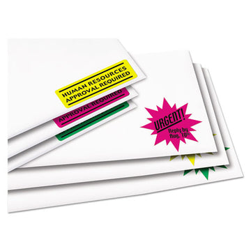Avery® High-visibility Permanent Laser Id Labels, 1 X 2 5-8, Neon Magenta, 750-pack freeshipping - TVN Wholesale